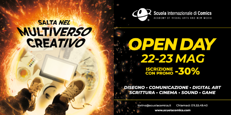 Immagine della news OPEN DAY// 22 - 23 MAGGIO 2026