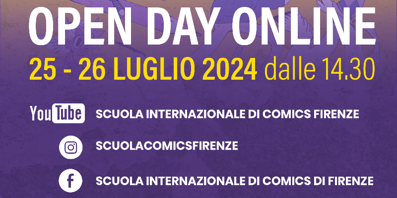 Immagine della news OPEN DAY ONLINE 25-26 LUGLIO 2024