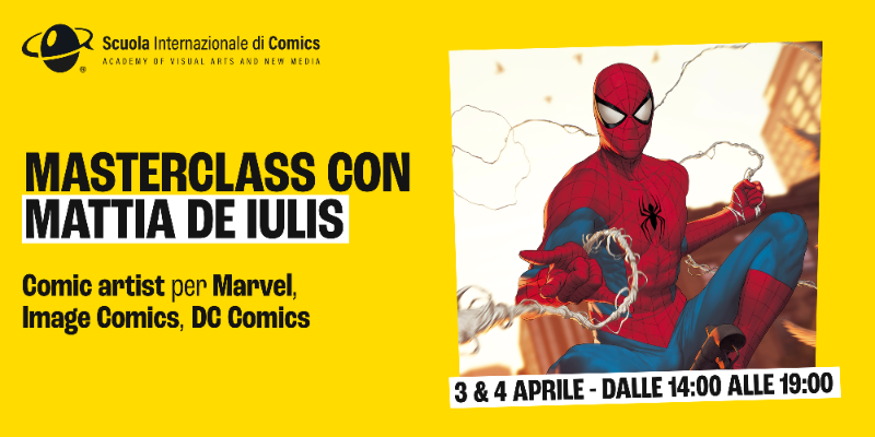 Immagine della news MASTERCLASS CON MATTIA DE IULIS. Dall’idea all’immagine finale, tutti i passaggi per realizzare una cover.