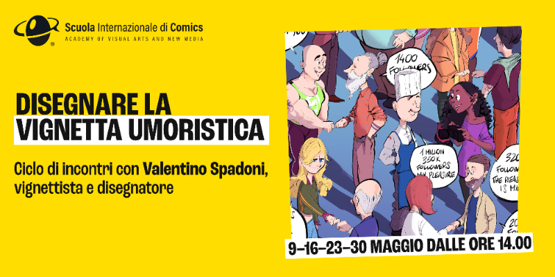 Immagine news DISEGNARE LA VIGNETTA UMORISTICA