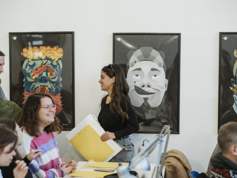 Foto della sede di Brescia della scuola Comics