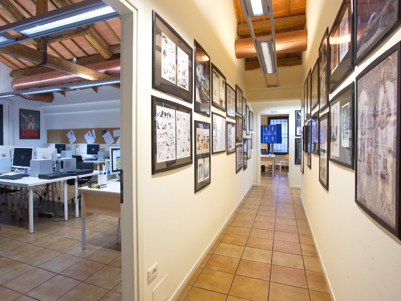 Foto della sede di Padova della scuola Comics