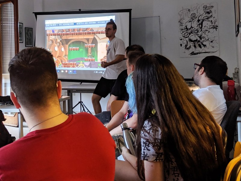 Foto della sede di Pescara della scuola Comics