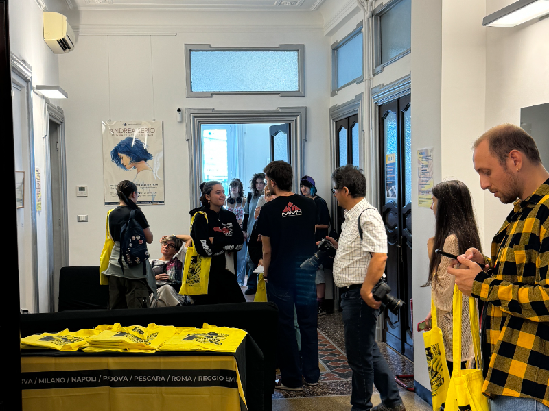 Foto della sede di Genova della scuola Comics