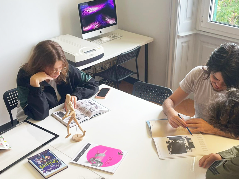 Foto della sede di Genova della scuola Comics