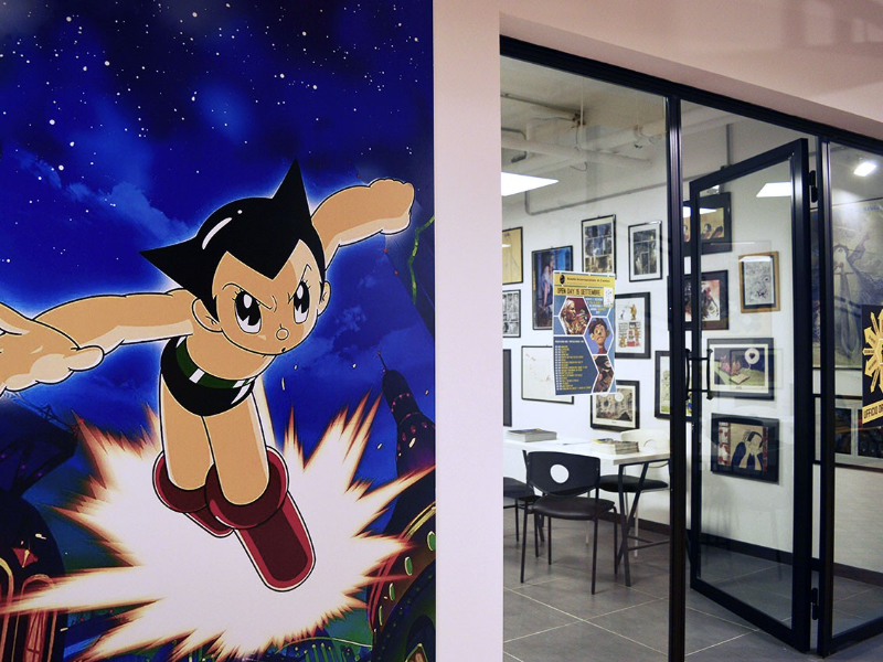 Foto della sede di Roma della scuola Comics